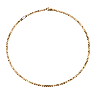 Eka Tiny Yellow Gold Necklace