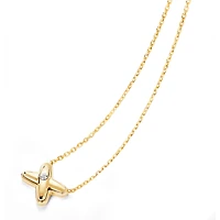 Jeux De Liens Yellow Gold and Diamond Pendant