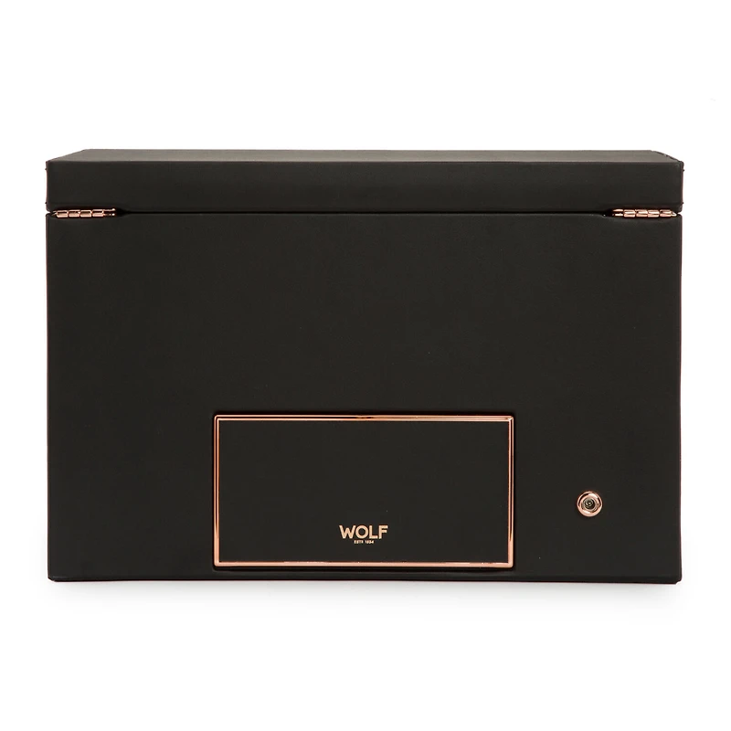 Axis Copper 2 Piece Watch Winder with Storage