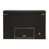 Axis Copper 2 Piece Watch Winder with Storage