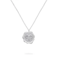 Zodiac Aries Pendant in Sterling Silver