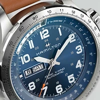 Khaki Aviation X-Wind Automatic 45 mm Stainless Steel