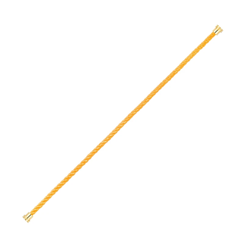 Yellow Gold Plated Stainless Steel Medium Sunshine Cable
