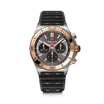 Chronomat B01 Automatic Chronograph 42 mm Stainless Steel and Red Gold