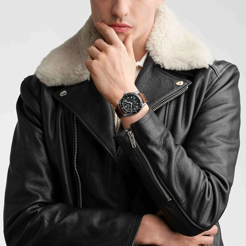 Spirit Zulu Time Automatic GMT 42 mm Stainless Steel