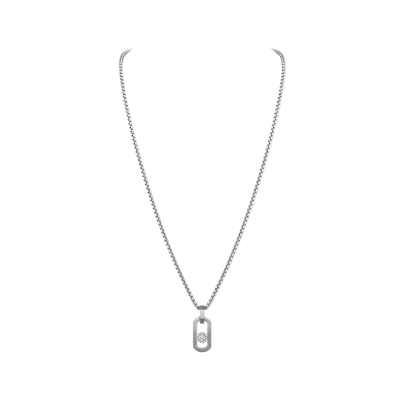 So Move XXL Titanium and Diamond Pendant