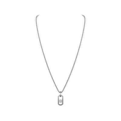 So Move XXL Titanium and Diamond Pendant