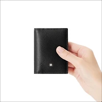 Sartorial Black 4 Card Holder