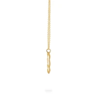 Zodiac Virgo Pendant in Yellow Gold