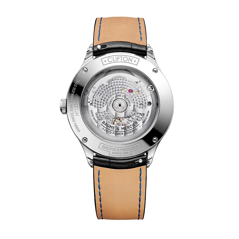 Clifton Baumatic Automatic 40 mm Stainless Steel