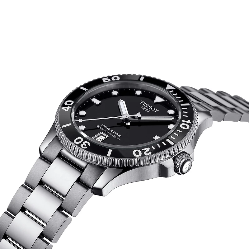 Seastar 1000 Quartz 40 mm Stainless Steel