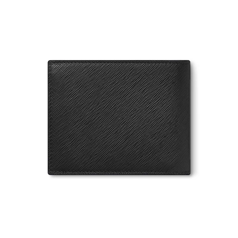 Sartorial Black 6 Card Wallet