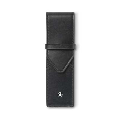 Meisterstück Black Double Pen Pouch