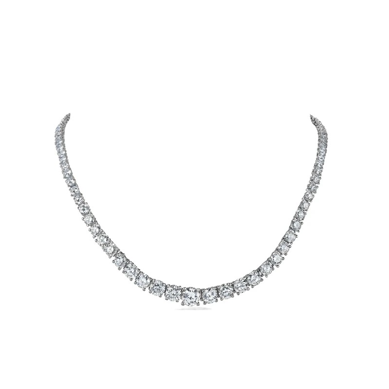 Classic Tennis Riviera Necklace