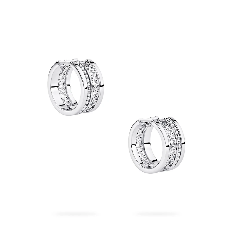 Sterling Silver Huggie Earrings