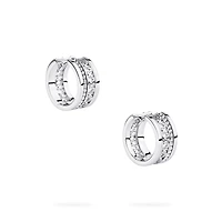 Sterling Silver Huggie Earrings