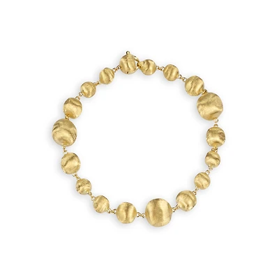 Africa Yellow Gold Bracelet
