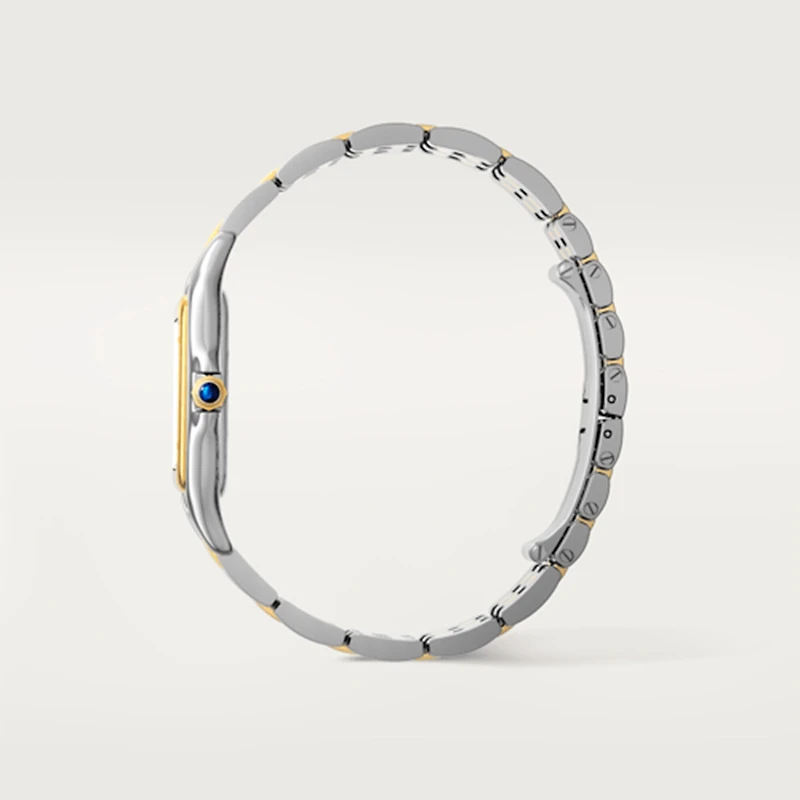 Panthère de Cartier Large Quartz 42 mm Yellow Gold and Stainless Steel