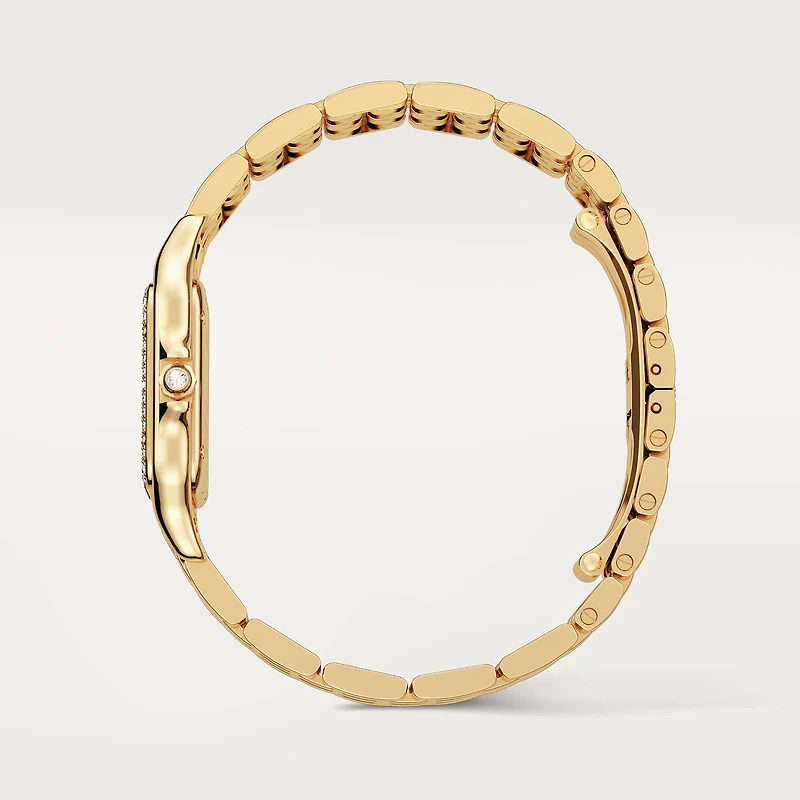 Panthère de Cartier Medium Quartz 27 x 36 mm Yellow Gold and Diamond
