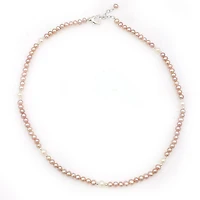 3-6MM Pastel Pearl Kids Necklace