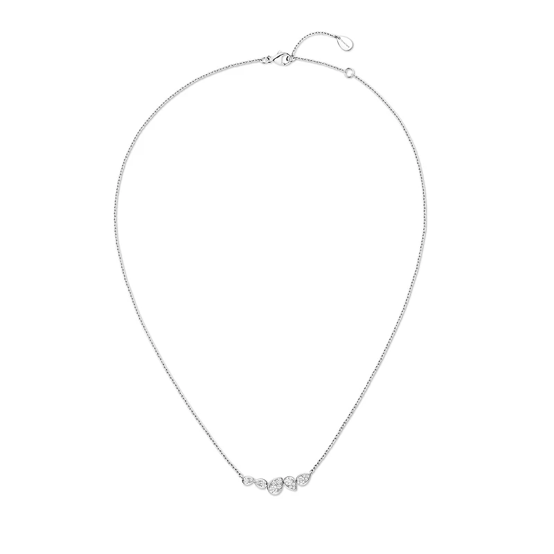 Josephine Ronde D'Aigrettes White Gold and Diamond Pendant