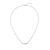 Josephine Ronde D'Aigrettes White Gold and Diamond Pendant
