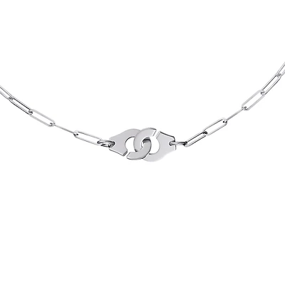 Menottes R10 White Gold Necklace