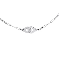 Menottes R10 White Gold Necklace