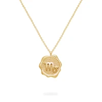 Zodiac Scorpio Pendant in Yellow Gold