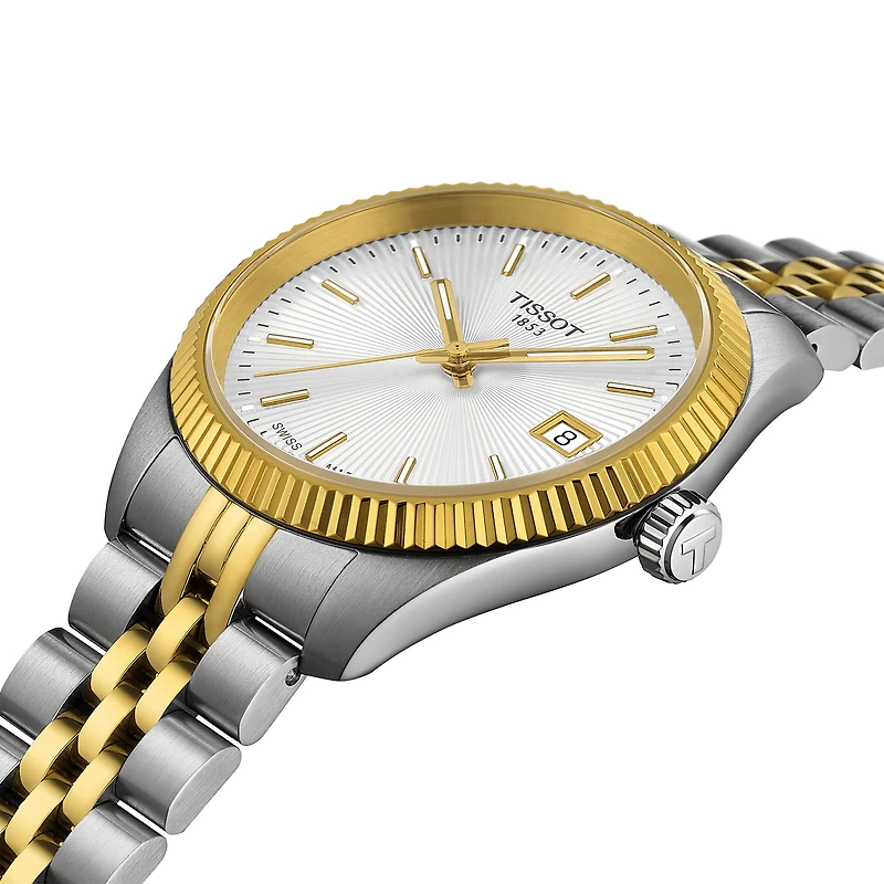 Ballade Quartz 34 mm Stainless Steel and Yellow Gold PVD