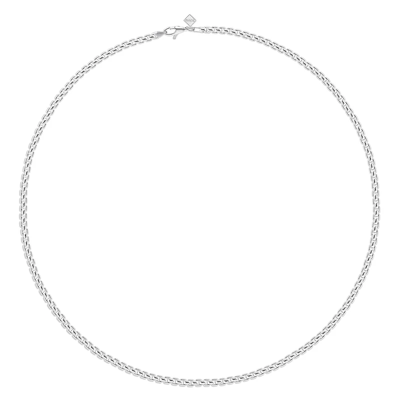 Sterling Silver Men's Venetian Chain Necklace