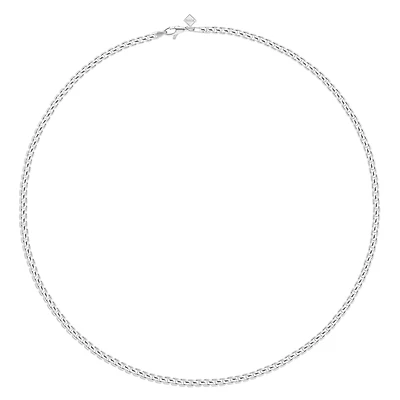 Sterling Silver Men's Venetian Chain Necklace
