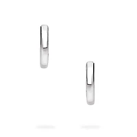 Sterling Silver Huggie Earrings For Babies