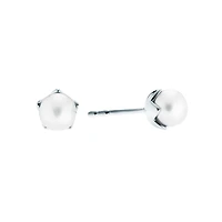 Freshwater Pearl Stud Earrings for Kids