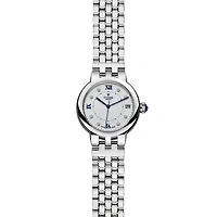 Clair de Rose Automatic 34 mm Stainless Steel and Diamond