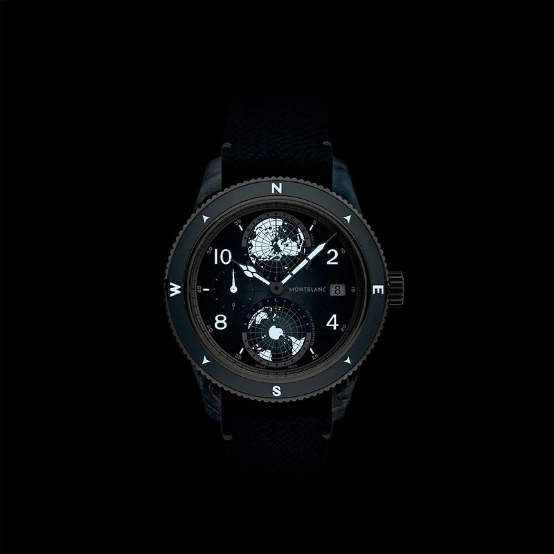 1858 Geosphere 0 Oxygen Mount Vinson Automatic 44 mm Titanium - Limited Edition