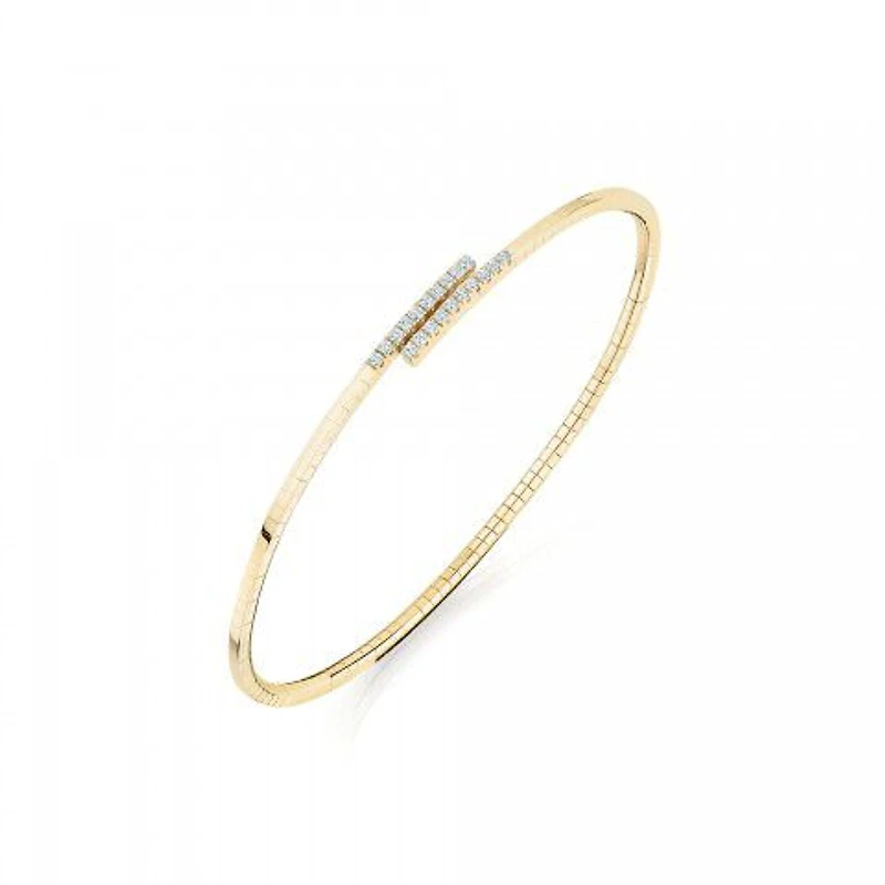 Yellow Gold Flex Wrap Bracelet