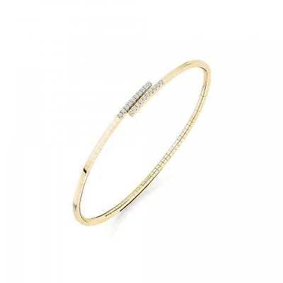 Yellow Gold Flex Wrap Bracelet