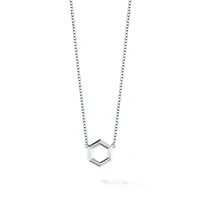 Silver Bee Chic Pendant