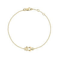 Force 10 Extra Small Yellow Gold Bracelet