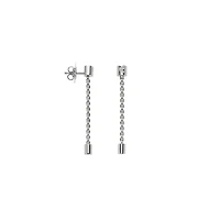 Aria White Gold and Diamond Drop Earrings