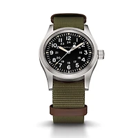 Khaki Field Manual 38 mm Stainless Steel