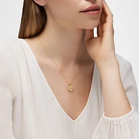 Zodiac Leo Pendant in Yellow Gold