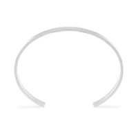 21g Brushed Silver Ribbon Bracelet