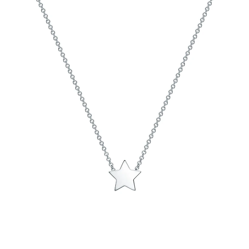 Silver Star Pendant for Kids
