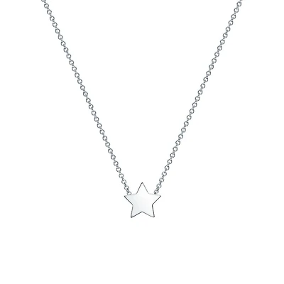 Silver Star Pendant for Kids