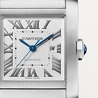 Tank Française Large Automatic 37 x 30 mm Stainless Steel