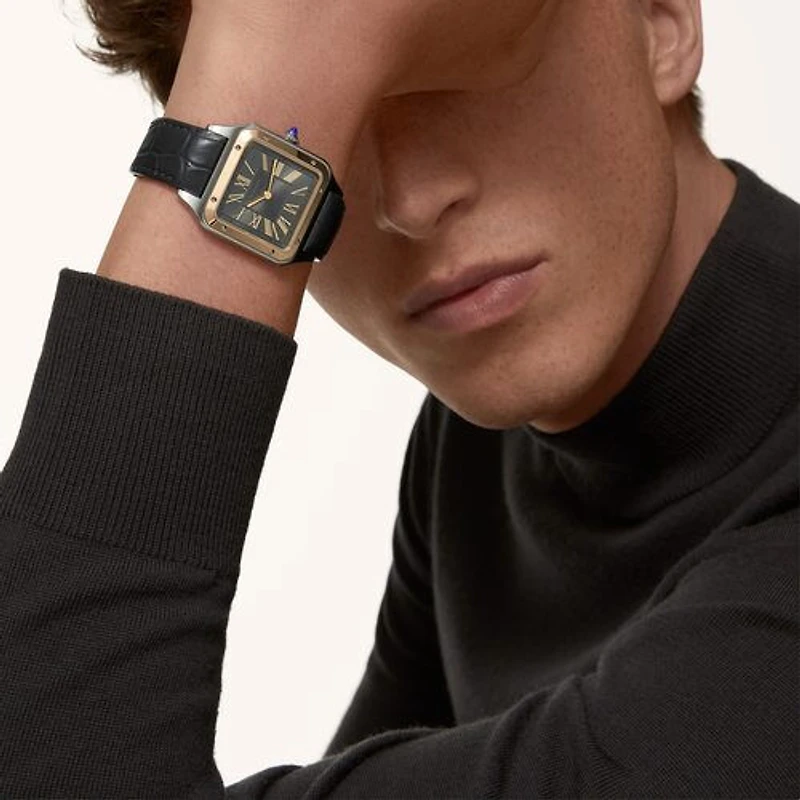 Ballon Bleu De Cartier Automatic 36 mm Yellow Gold and Stainless Steel