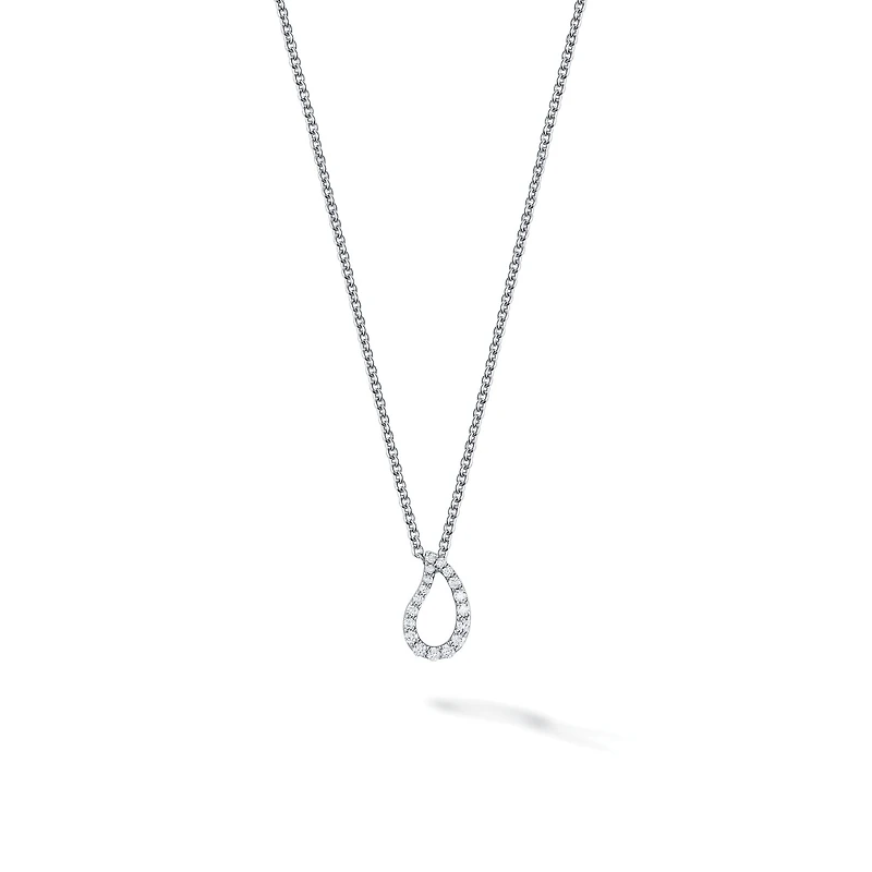 Diamond Pendant Necklace, Small