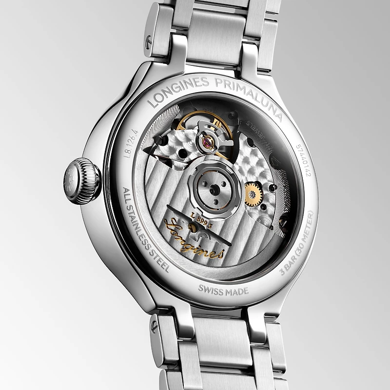 PrimaLuna Automatic Moonphase 34 mm Stainless Steel